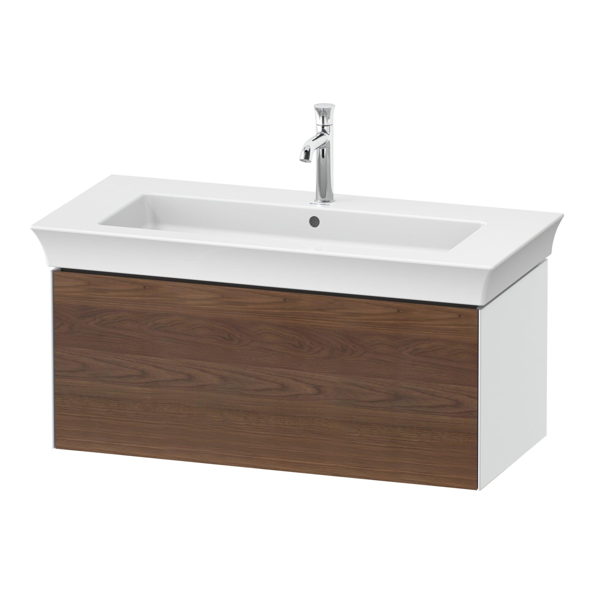 Duravit Waschtischunterschrank O. Es White Tulip 41X98,4X45,8Cm, 1 A, Us N Mas/Weiß Hgl (WT4242077850010)