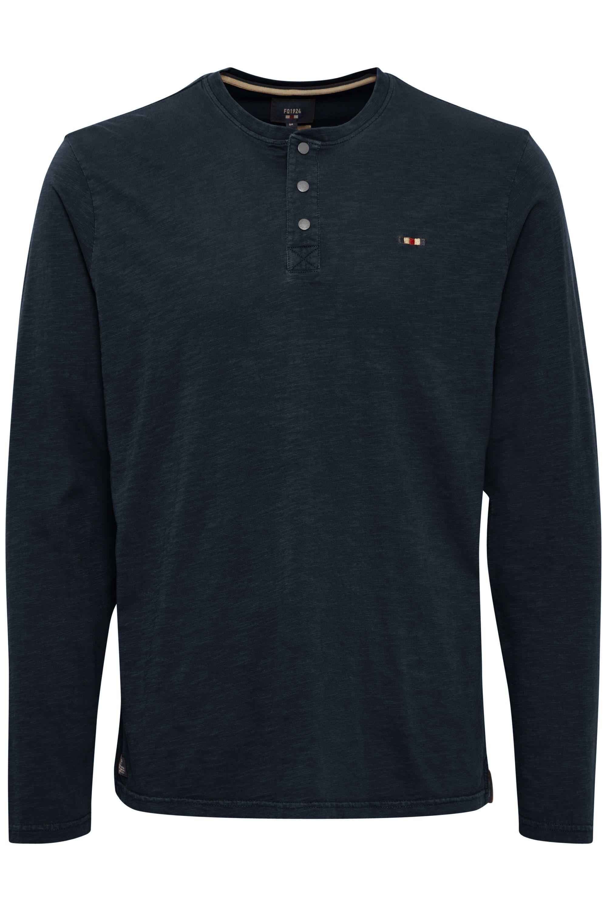 Longsleeve FQ1924 "Longsleeve FQGert", Herren, Gr. XXL, blau (salute), Obermaterial: 100% Baumwolle CO., Shirts Longsleeve