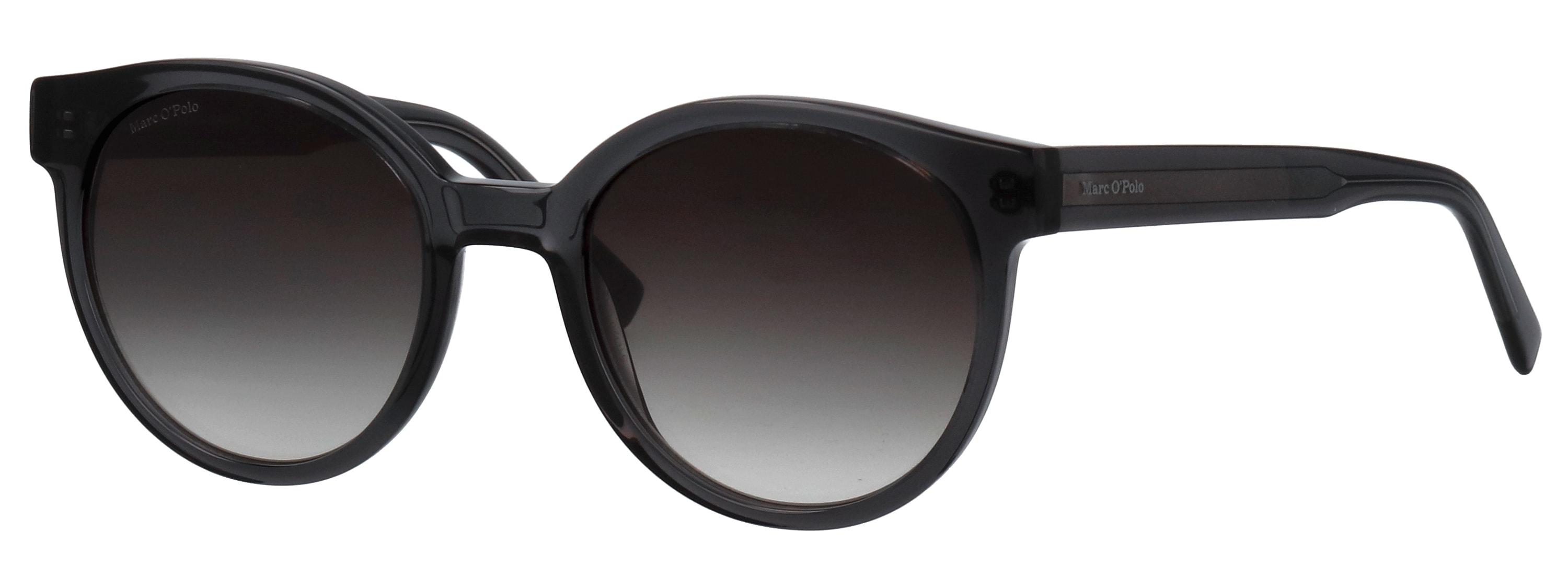 Sonnenbrille Marc O'polo "Modell 506234", Damen, Grau, Transparent, Durchscheinend, Leicht GläNzend, Sonnenbrillen Sonnenbrille, Form Panto, Logoschriftzug Auf BüGel, Kunststofffassung