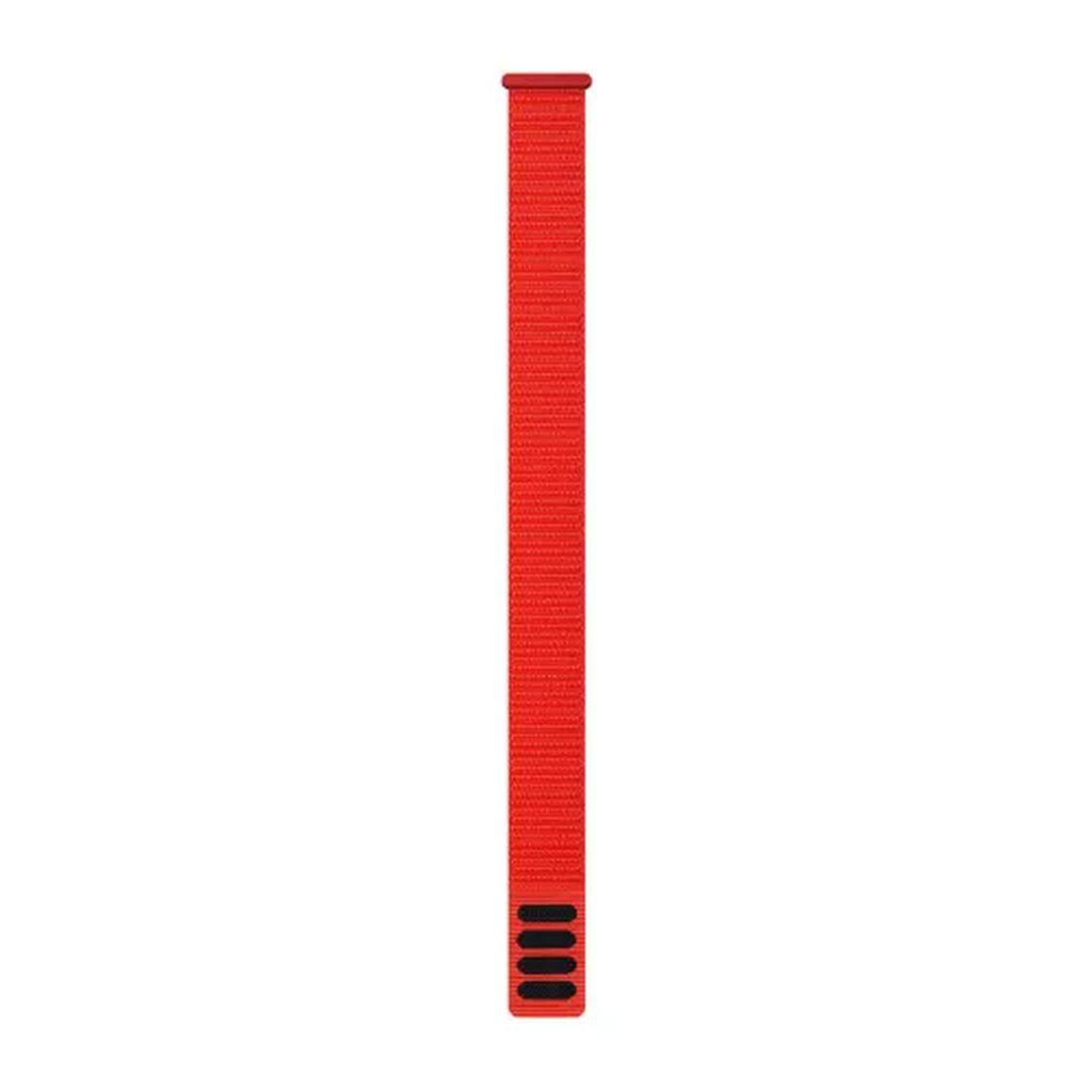 Garmin Unisex Ultrafit 2 Nylon Band 22mm rot
