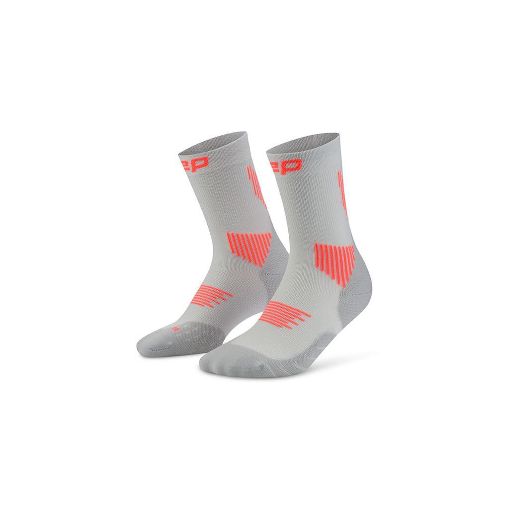 Cep Damen Core Run Mid Cut Socks grau
