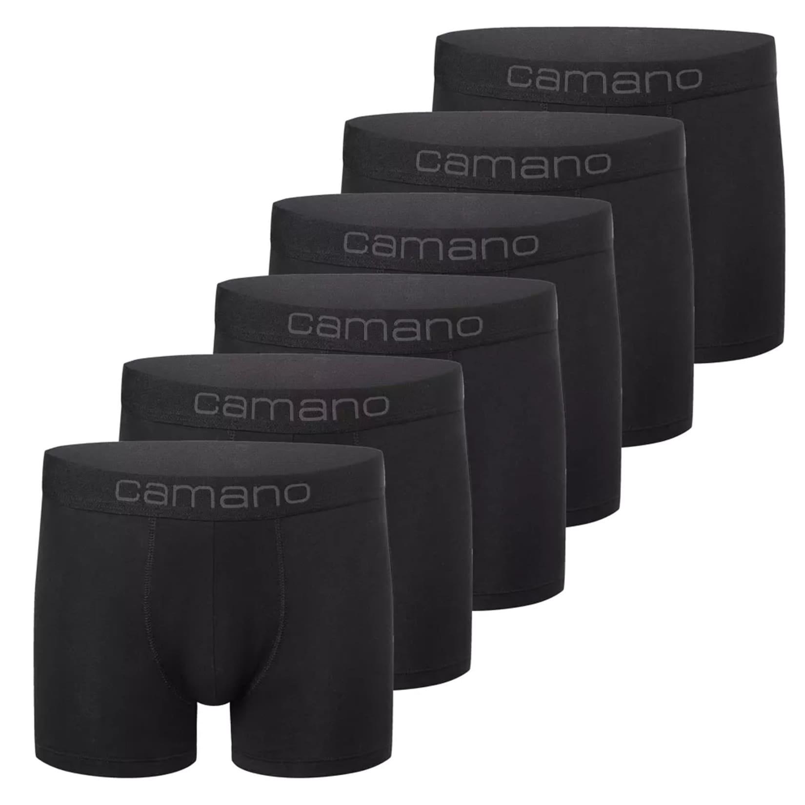 Camano Men comfort BCI Cotton Boxershorts 6p in Box Herren Boxershort