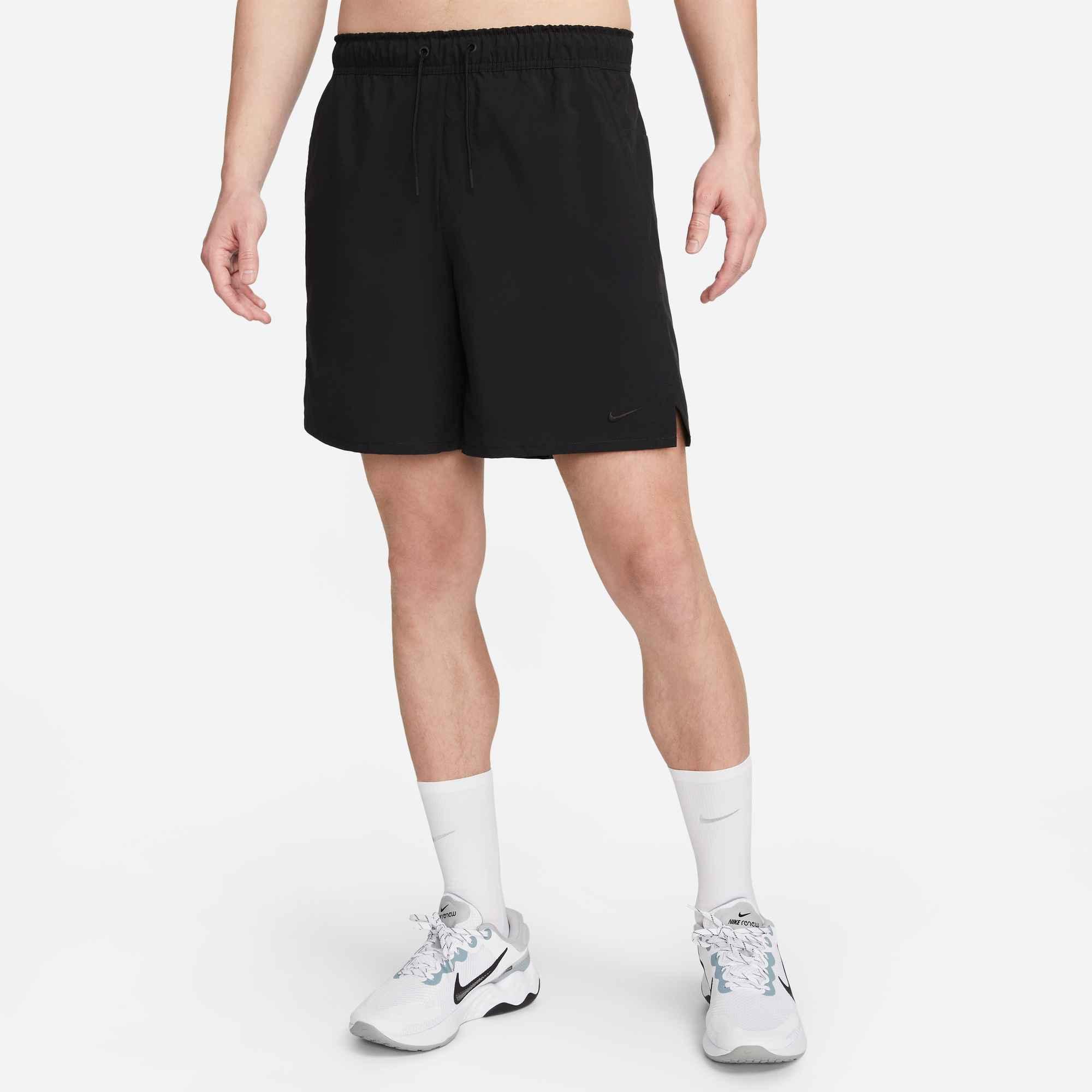 Shorts NIKE "M NK DF UNLIMITED WVN 7IN UL", Herren, Gr. S, N-Gr, schwarz, schwarz, schwarz, Obermaterial: 86% Polyester, 14% Elasthan, Hosen Shorts