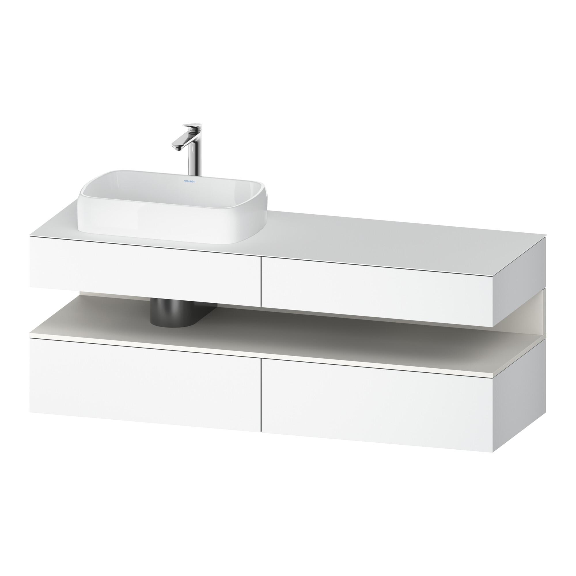 Duravit Waschtischunterschrank Qatego 160X55X60Cm, W M/We M, Pl, Beck. Li (QA4777084180000)