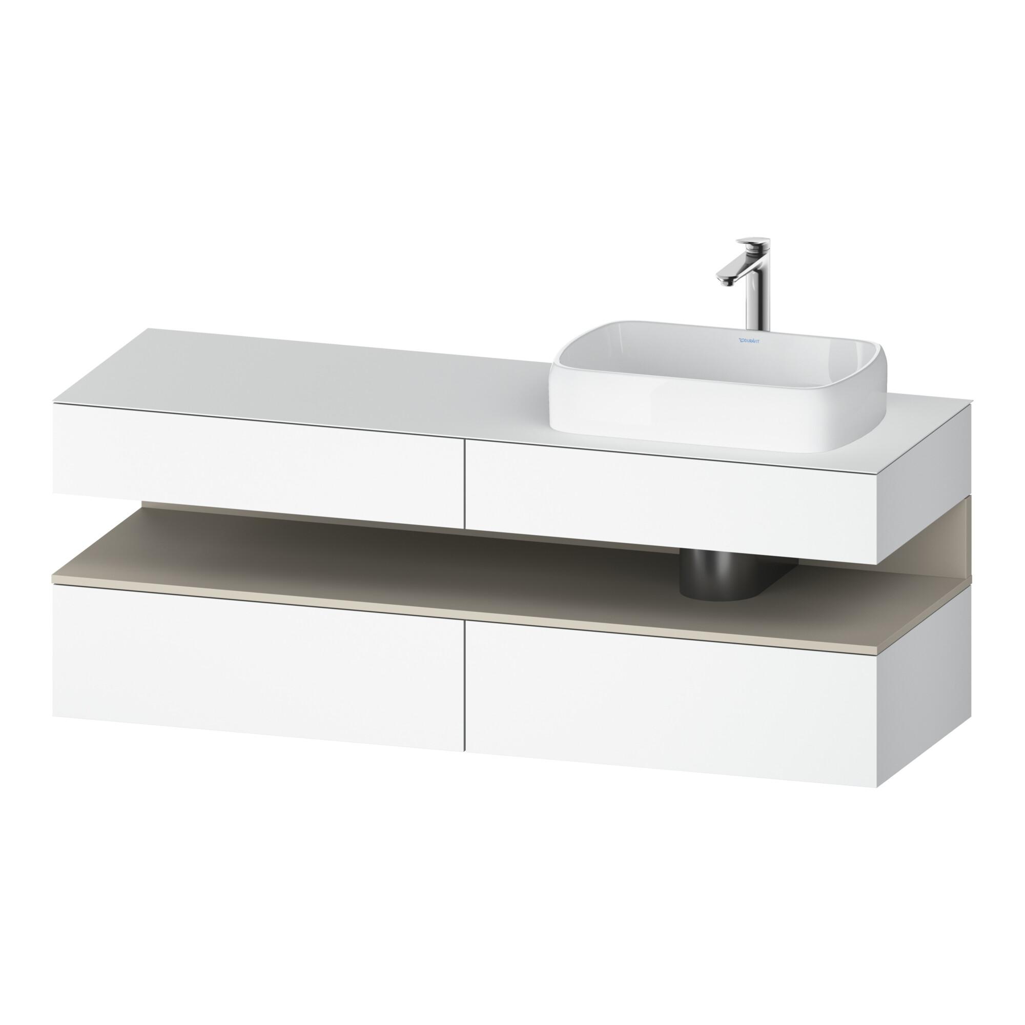 Duravit Waschtischunterschrank Qatego 160X55X60Cm, T M/We M, Pl, B R, Nischenb (QA4778083180010)