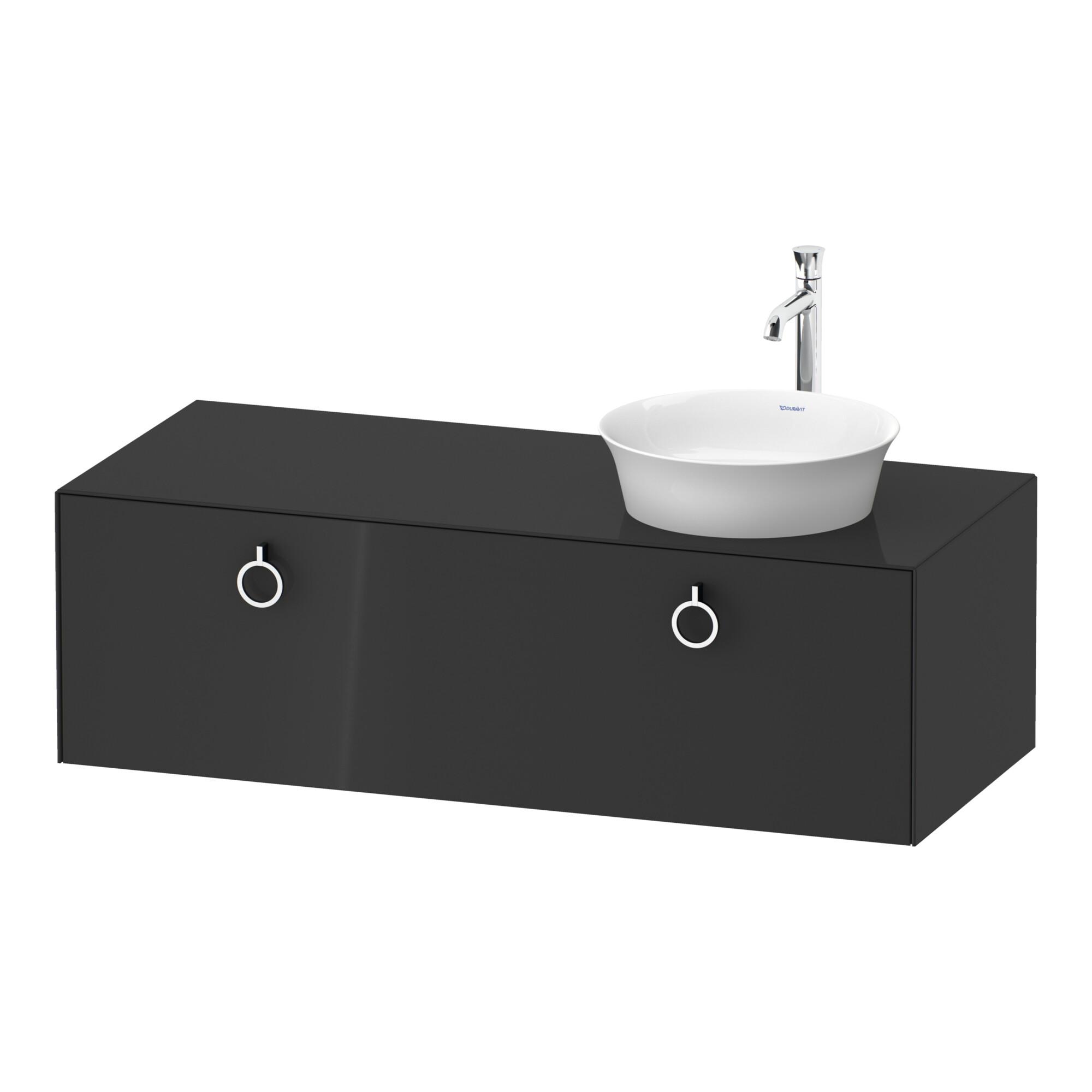 Duravit Waschtischunterschrank White Tulip 130X55Cm, B R, Gr G, K Ein/M Beleuchtung (WT4982RH1H10010)