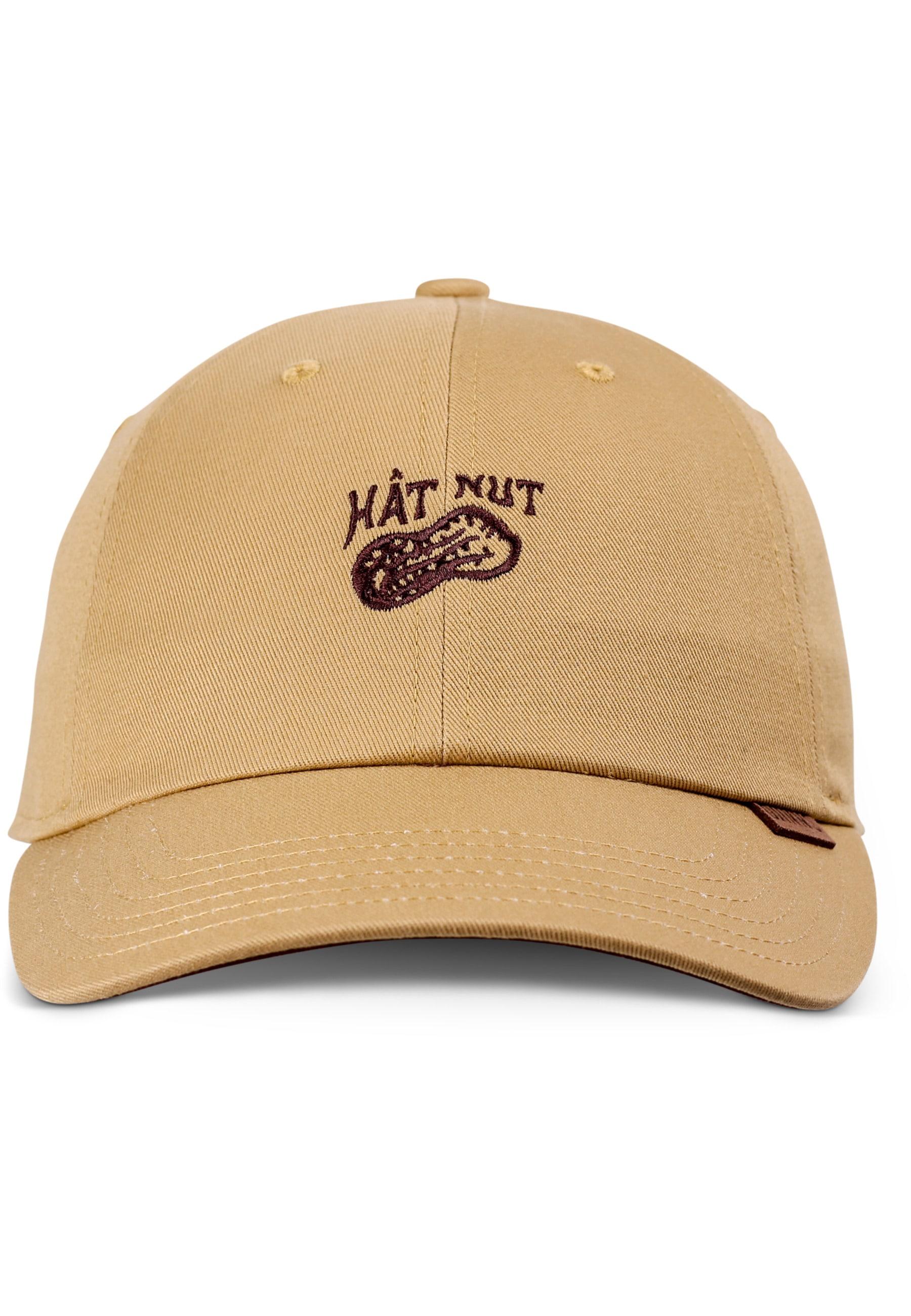 Snapback Cap Djinns "Djinns Dad Cap Hat Nut", Herren, Gr. Onesize, Peanut, 100% Baumwolle, Caps