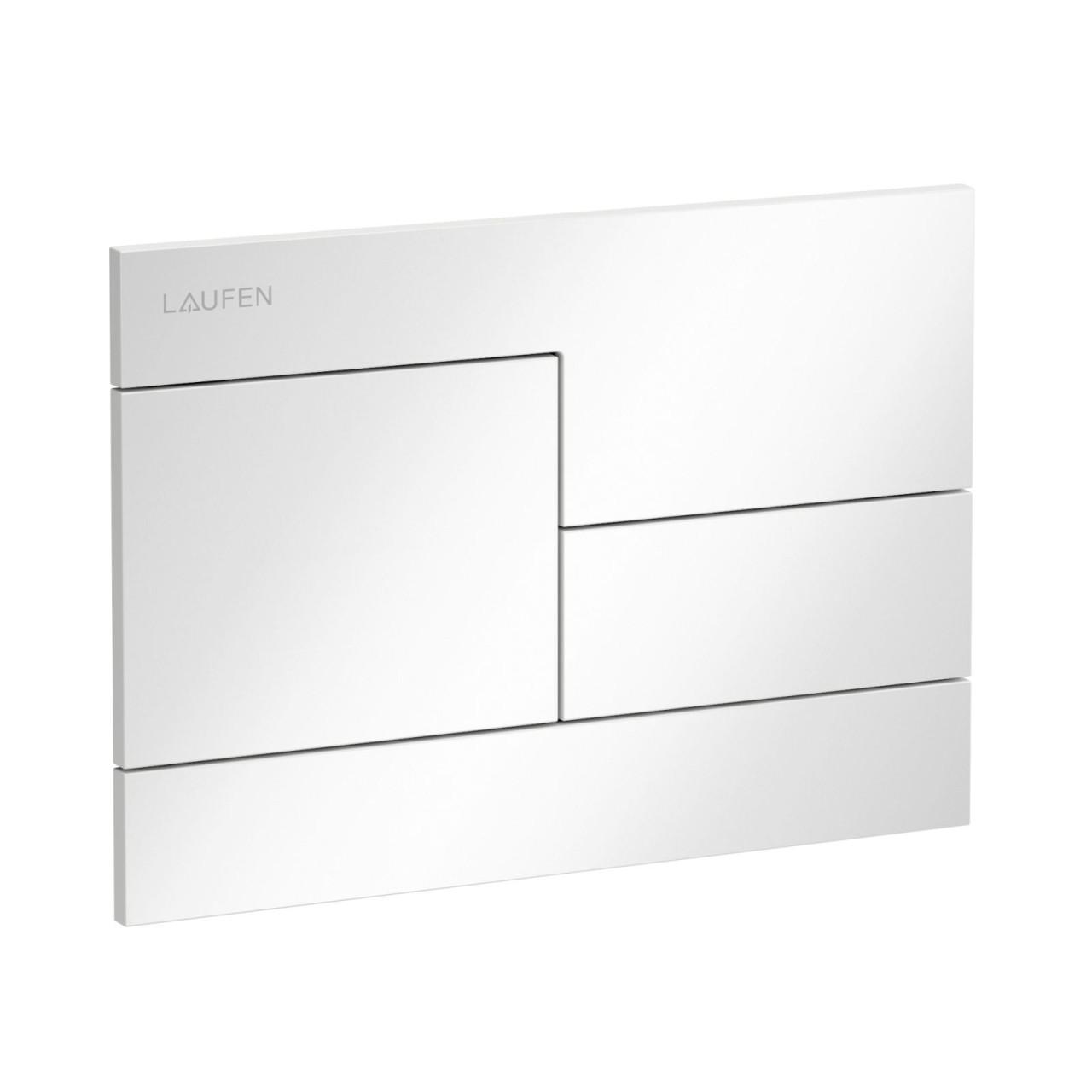 Laufen BetäTigungsplatte Skyline Ineo Mit ZweimengenbetäTigung Weiß, H9001180000001 H9001180000001