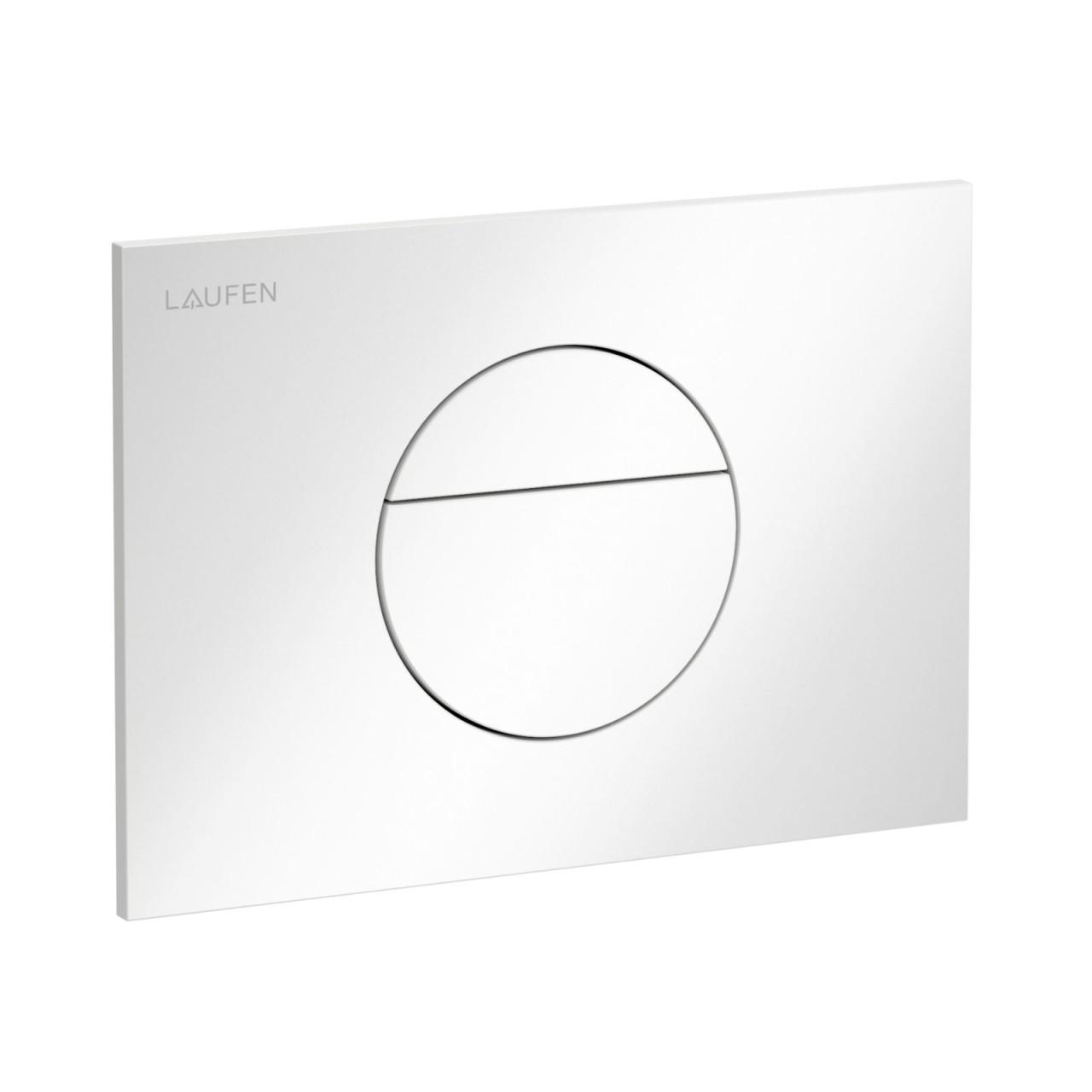 Laufen BetäTigungsplatte Sunrise Ineo Mit ZweimengenbetäTigung Weiß, H9001120000001 H9001120000001