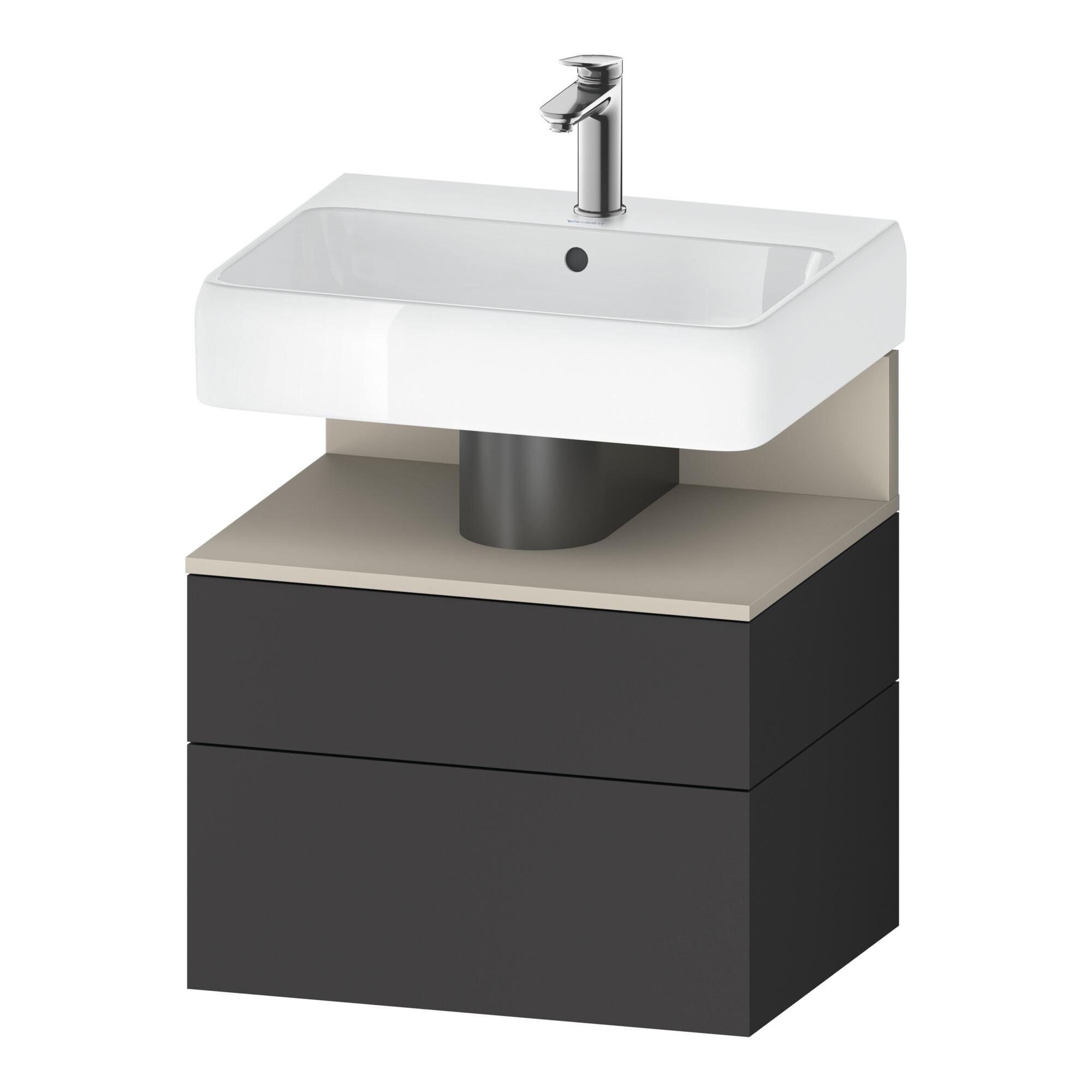Duravit Waschtischunterschrank Qatego 59X47X59Cm, T M/Gr M, 1 Kast, M Nischenb (QA4393083490010)