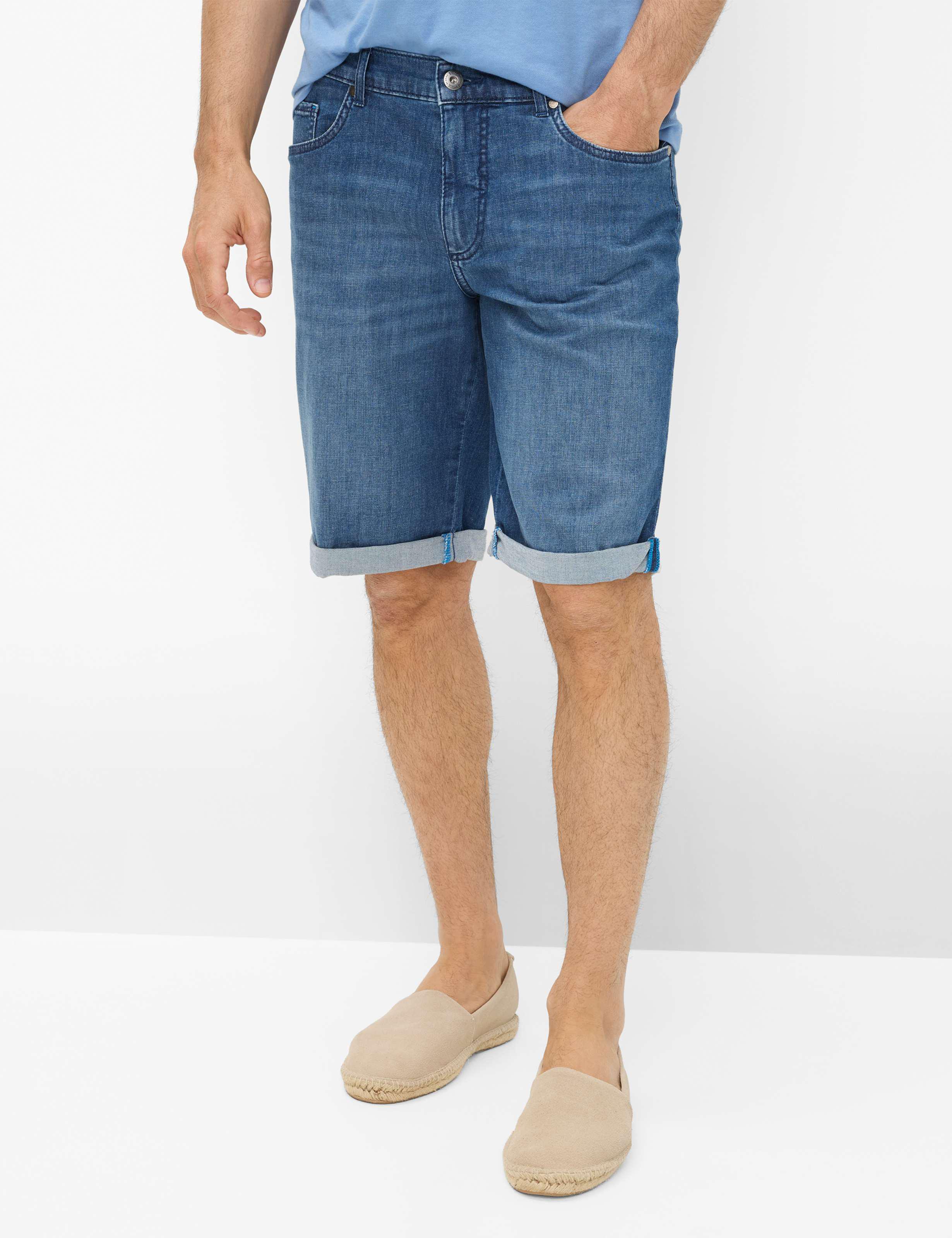 Eurex By Brax Herren Bermuda Style Brad Blue Stone, Denim Blau, Gr. 58