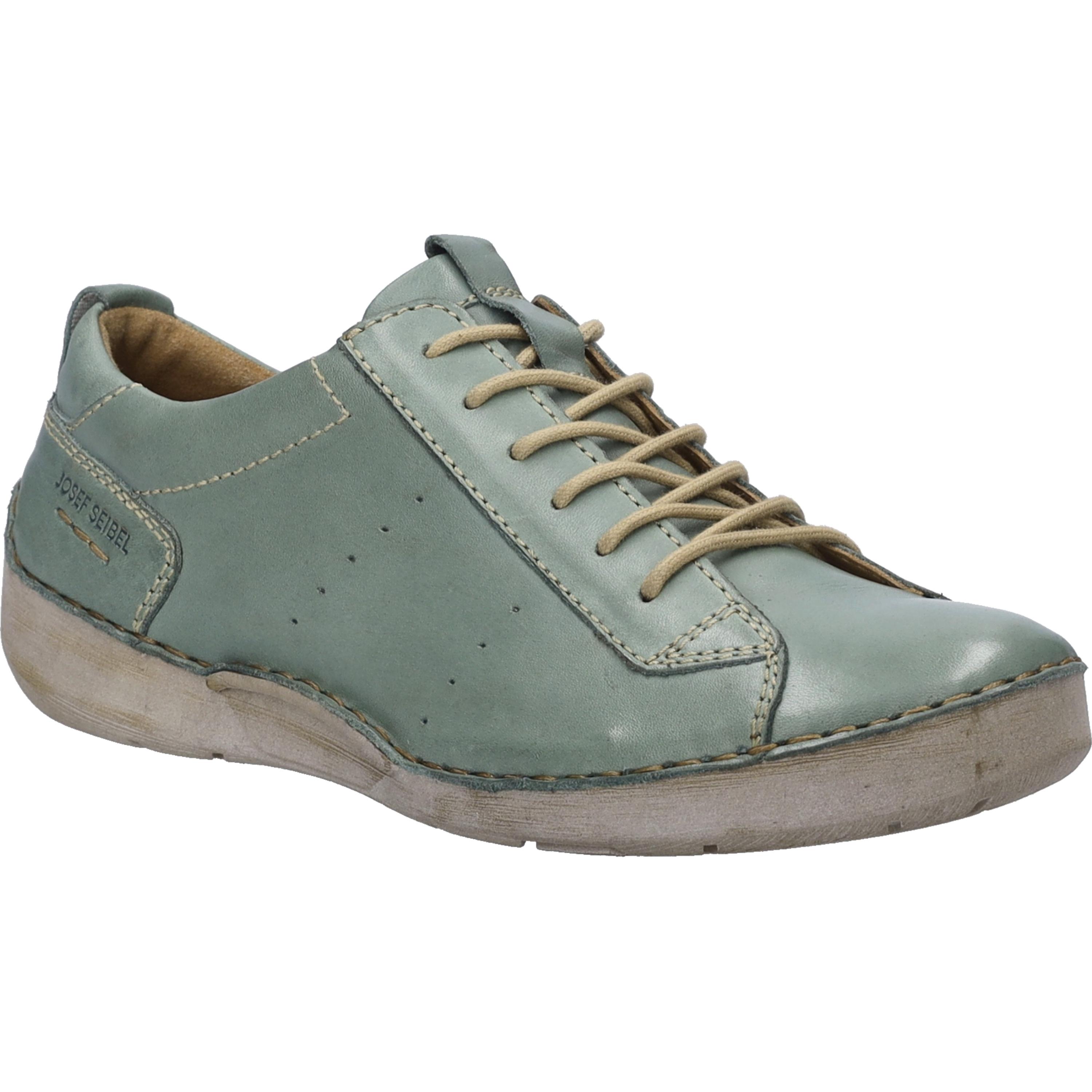 SchnüRschuh Josef Seibel "Fergey 56, Mint", Damen, Gr. 41, GrüN (Mint), Obermaterial: 100% Rindsleder Leather Cow., Schuhe SchnüRschuh