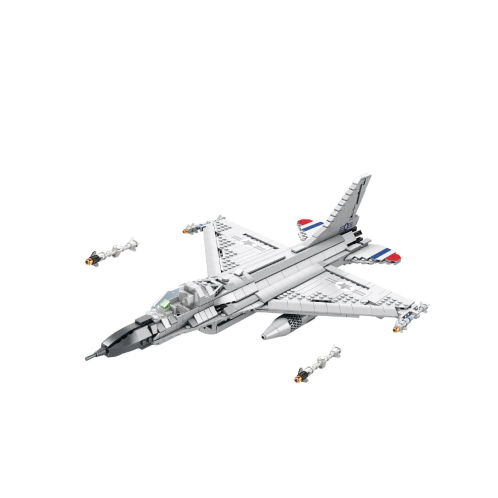 Reobrix 33027 Kampfjet Klemmbaustein 1427 Teile 49 cm ab 14