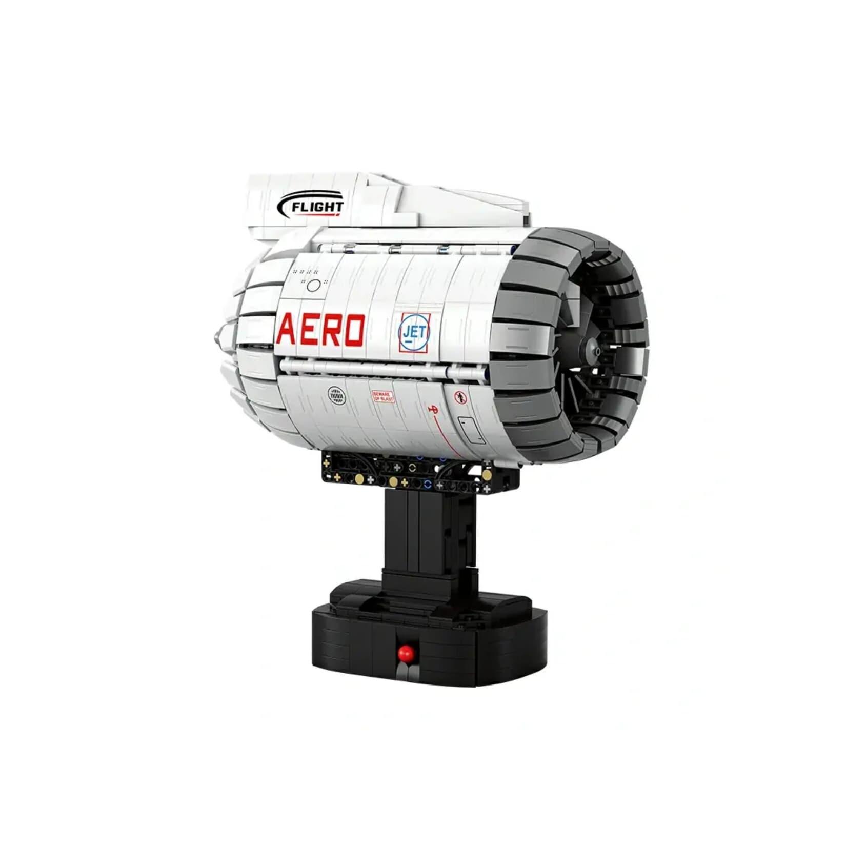 Reobrix 33019 Turbofan Triebwerk 1813 Teile 29 cm ab 14