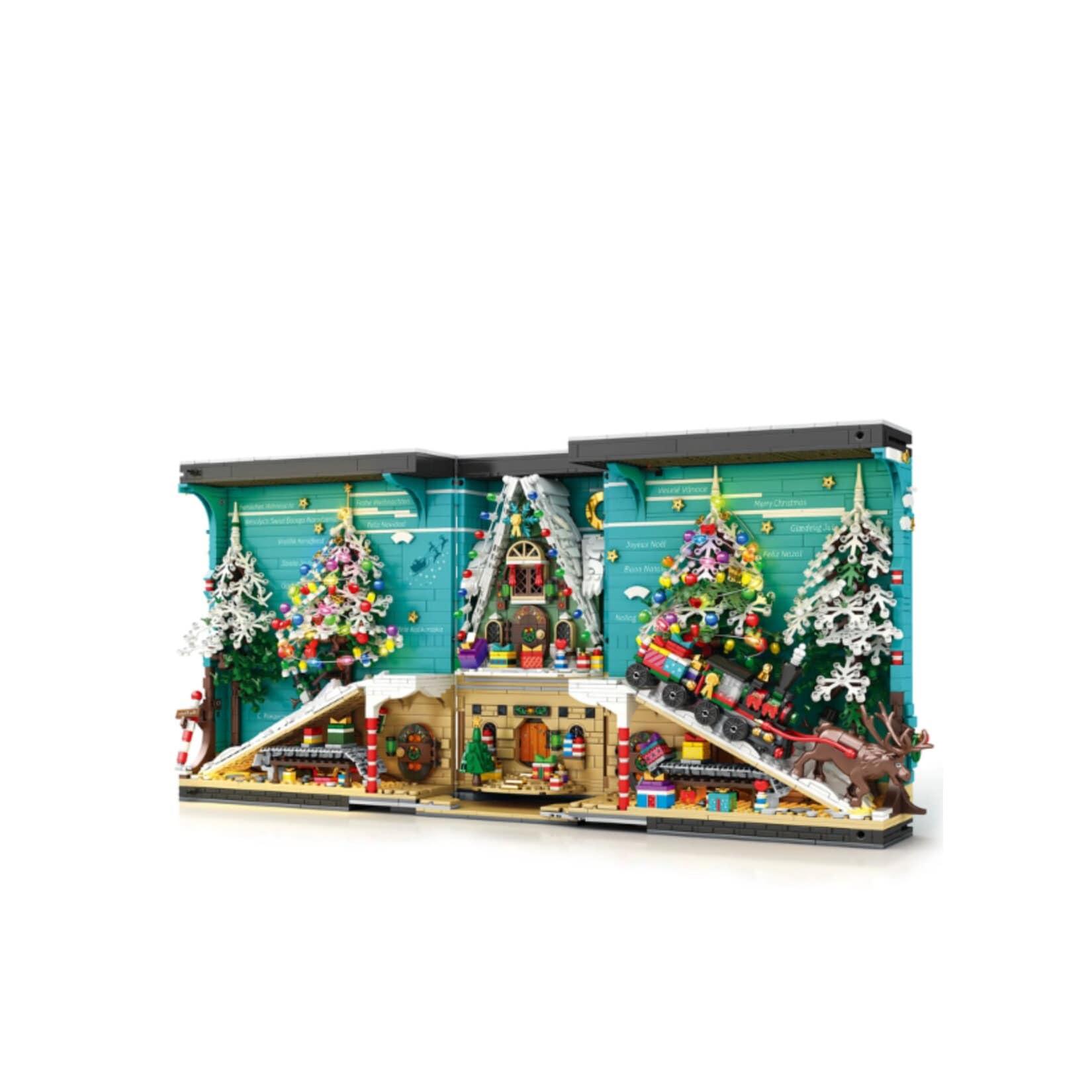 Reobrix 66033 Weihnachtsbuch Klemmbaustein Displaymodell 3260 Teile ab 14