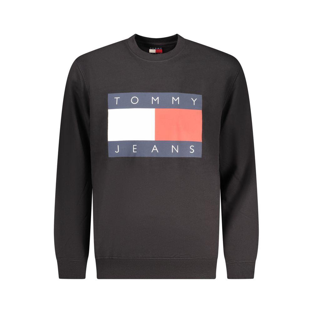 Tommy Hilfiger Schwarzes Baumwoll Sweatshirt FüR Herren