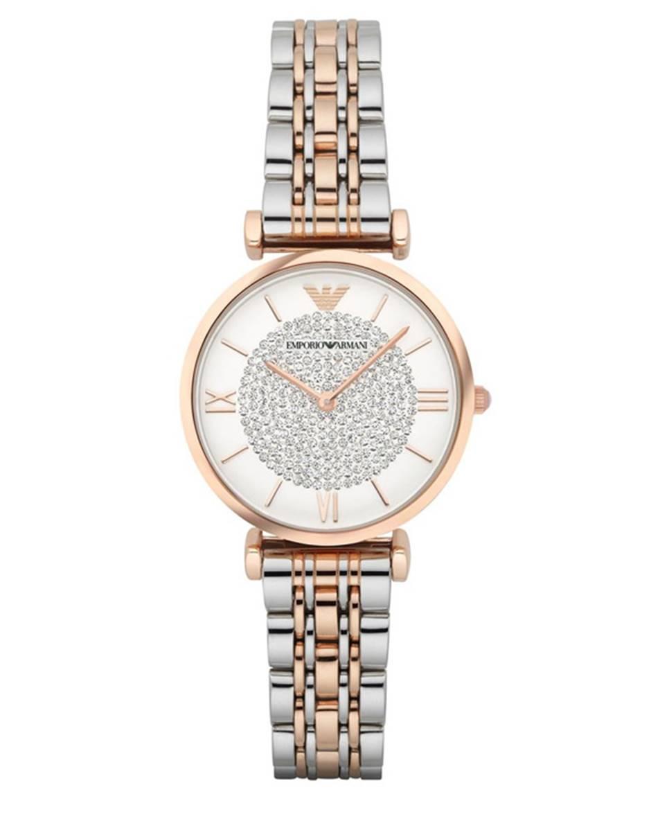 Emporio Armani Gianni T-Bar Mehrfarbig Damen Armbanduhr AR1926