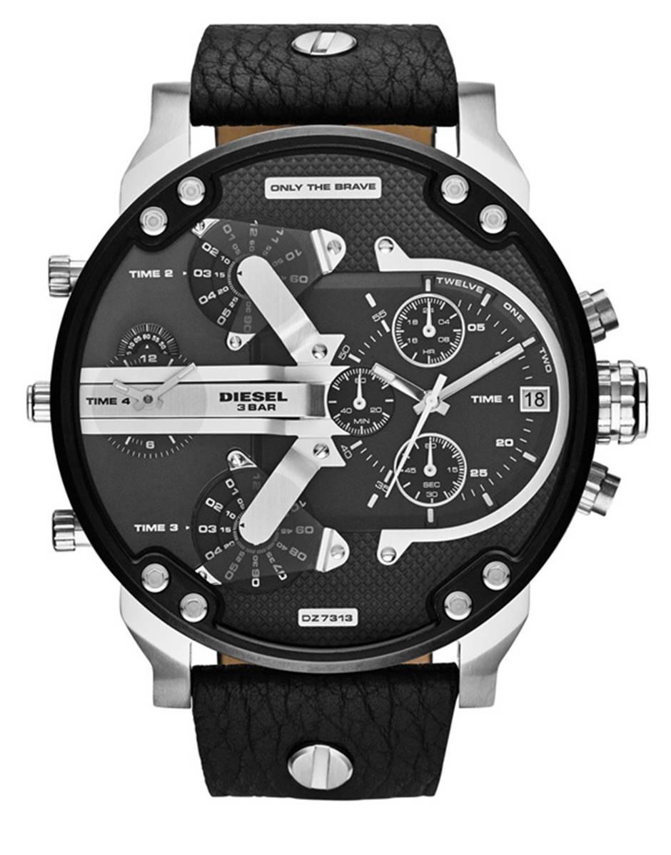 Diesel Mr. Daddy 2.0 Schwarz Herren Armbanduhr DZ7313