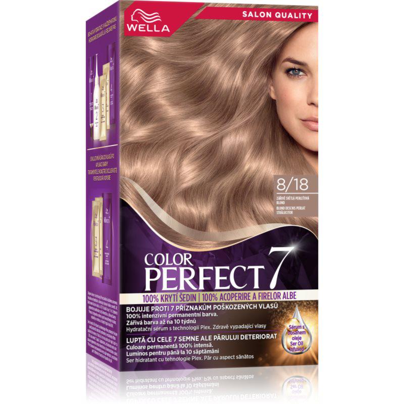 Wella Color Perfect Haarkleuring Tint 8/18 Glow Light Pearl Blond 1 st