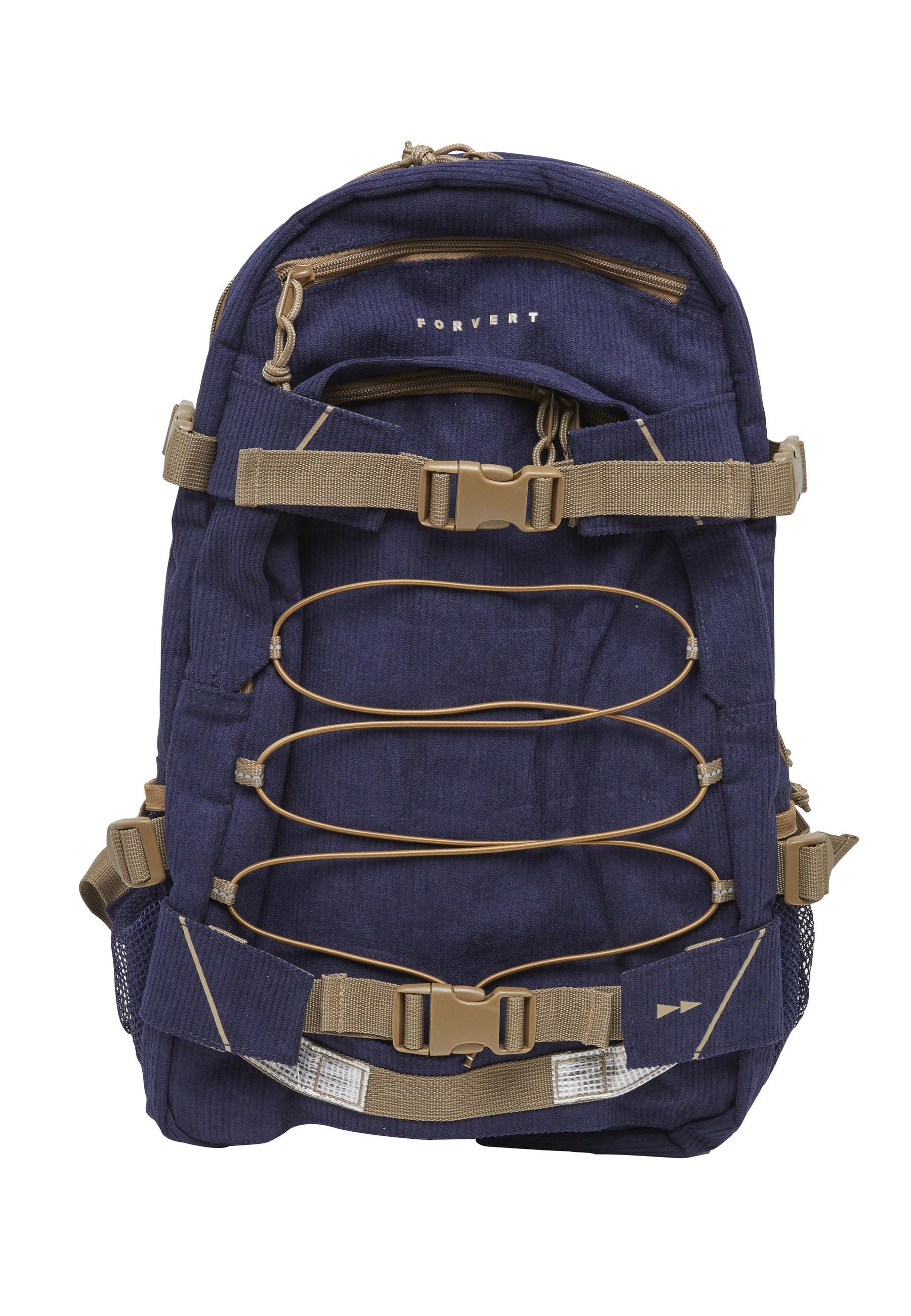 Rucksack Brandit "Brandit Forvert Cord Laptop Louis", Gr. Onesize, Navy, Polyester, RucksäCke Rucksack