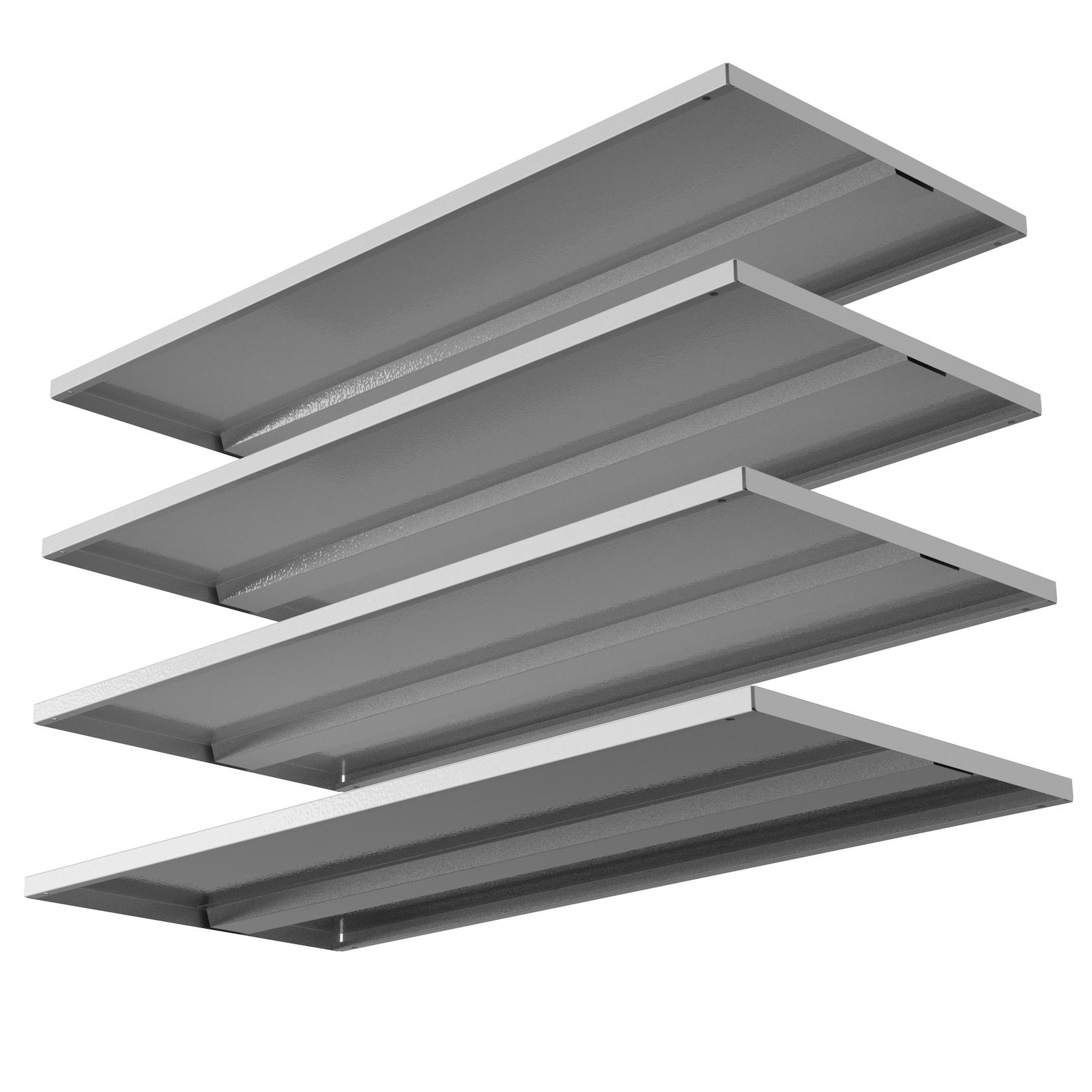 Vcm 4X FachböDen Aus Metall / MaßE Einlageboden H. 2 X B. 79 X T. 32 Cm / Fachboden FüR Vcm StahlschräNke Der Serie Malivo