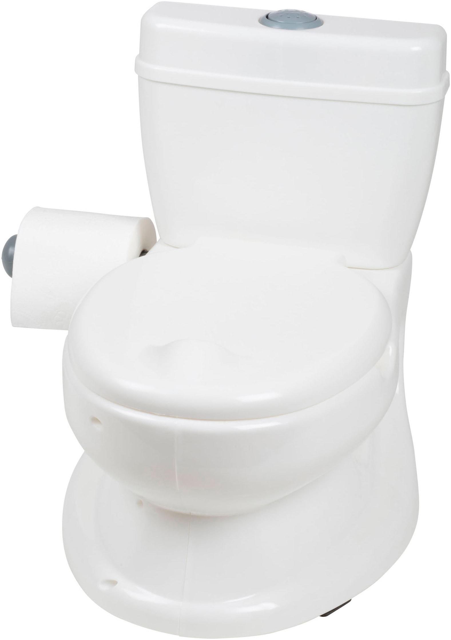 Toilettentrainer BABYGO "Baby Potty, weiß", Baby, weiß, Kunststoff, Töpfchen Toilettentrainer, pädagogoisches Töpfchen
