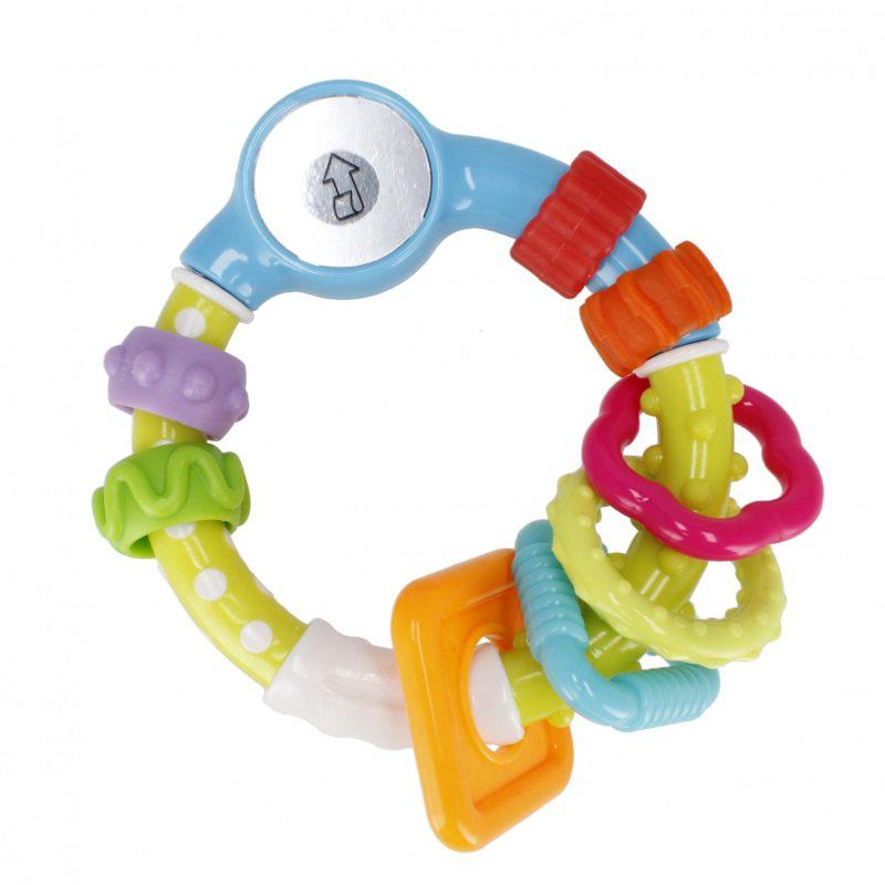 Bam-Bam Rattle rammelaar 0m+ Mirror 1 st