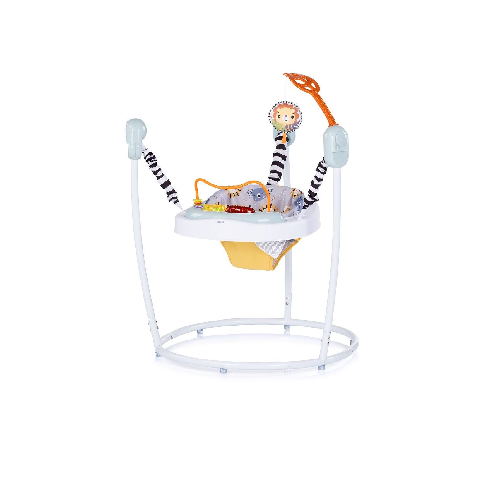 Chipolino Hopser Jumpy Joy Musik Licht Tiere Hängespielzeug Motorikspielzeug blau