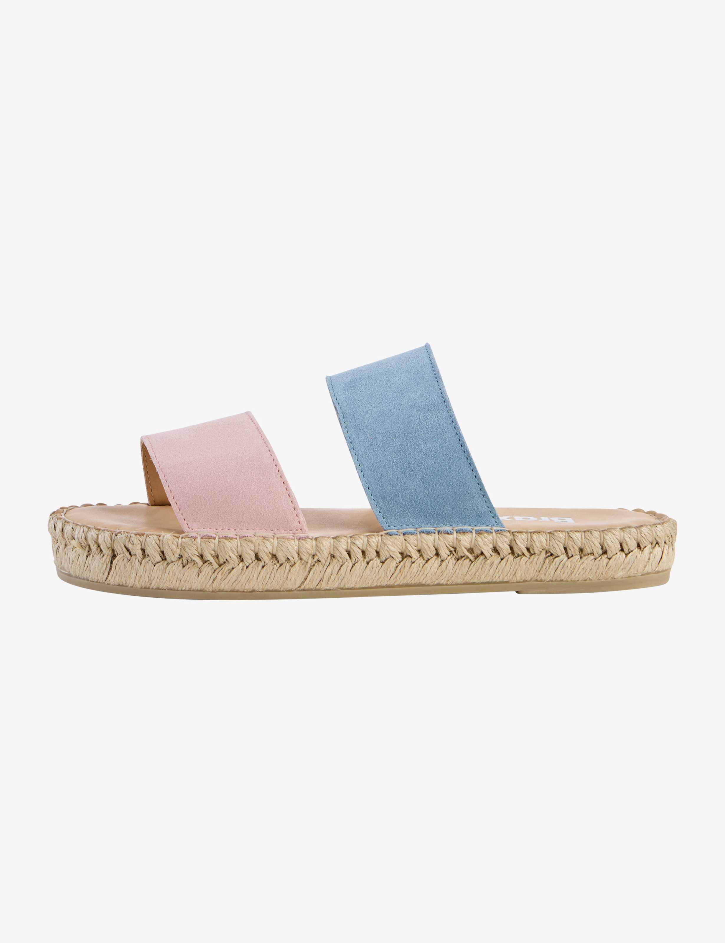 Brax Dames Espadrille Style FILIA pastel rose + bleu, multicolor,