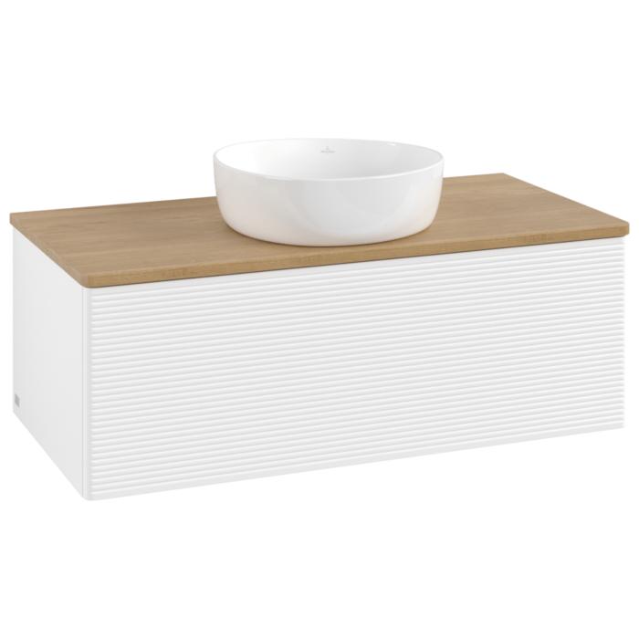 Villeroy & Boch Antao Waschtischunterschrank 1000X360X500Mm K31111MT Mit Struktur Fk/Ap: MT/1