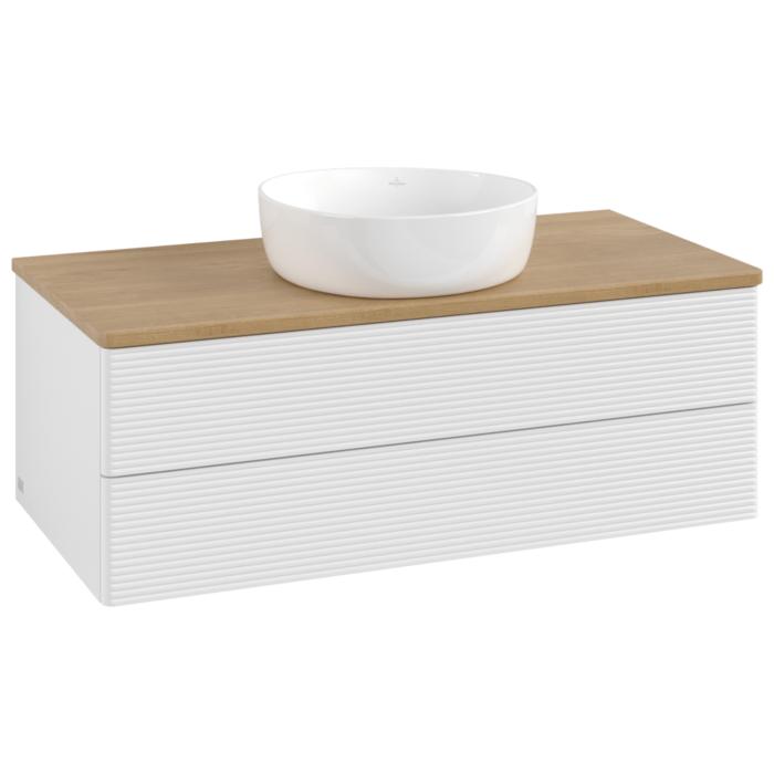 Villeroy & Boch Antao Waschtischunterschrank 1000X360X500Mm K20111GF Mit Struktur Fk/Ap: GF/1