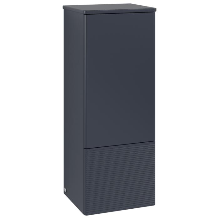 Villeroy Und Boch Antao Mittelschrank K44100HG 41,4X103,9X35,6Cm, Waschbeckenplattenfarbe Lack, Midnight Blue Matt Lacquer