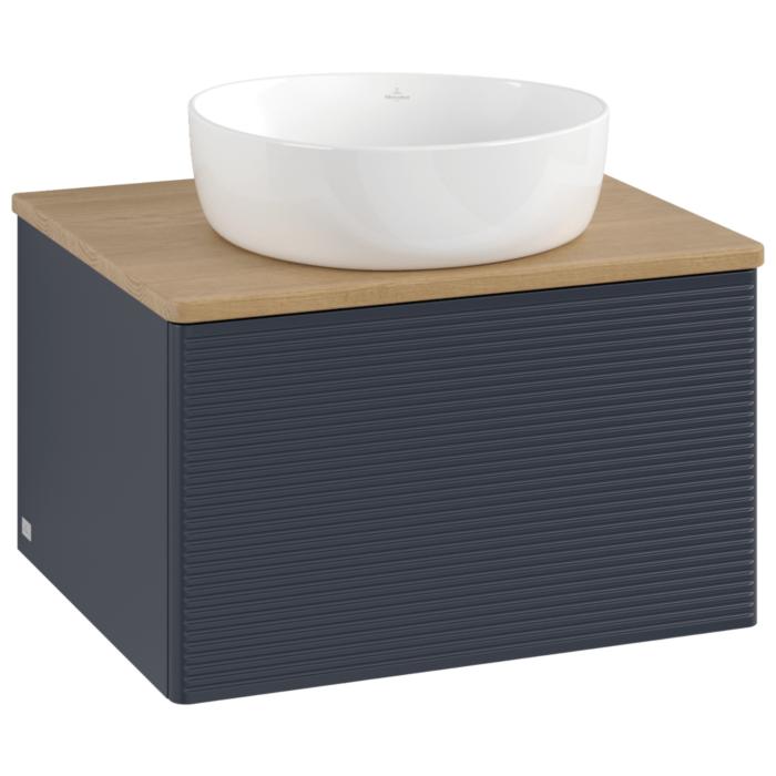 Villeroy & Boch Antao Waschtischunterschrank 600X360X500Mm L29111HG Mit Beleuchtung Mit Struktur Fk/Ap: HG/1