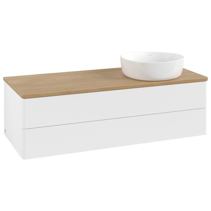 Villeroy & Boch Antao Waschtischunterschrank 1200X360X500Mm L23011MT Mit Beleuchtung Fk/Ap: MT/1