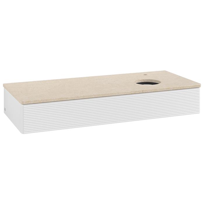 Villeroy & Boch Antao Waschtischunterschrank 1200X190X500Mm L12153GF Mit Beleuchtung Mit Struktur Fk/Ap: GF/3