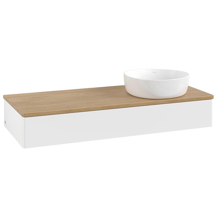 Villeroy & Boch Antao Waschtischunterschrank 1200X190X500Mm L12011MT Mit Beleuchtung Fk/Ap: MT/1