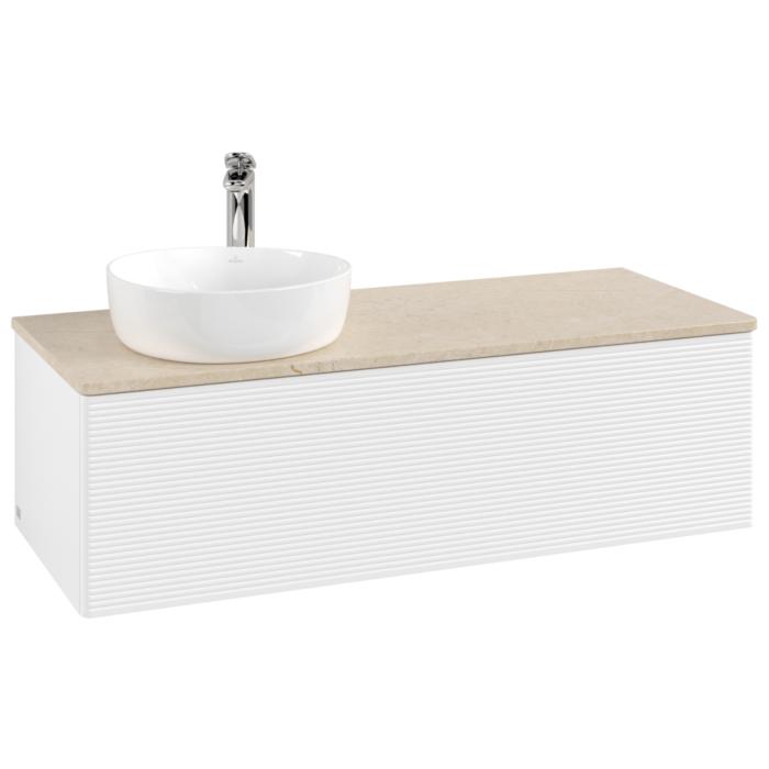 Villeroy & Boch Antao Waschtischunterschrank 1200X360X500Mm L33153MT Mit Beleuchtung Mit Struktur Fk/Ap: MT/3