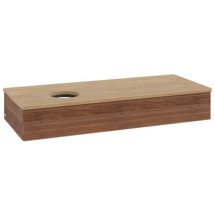 Villeroy & Boch Antao Waschtischunterschrank 1200X190X500Mm L11111HM Mit Beleuchtung Mit Struktur Fk/Ap: HM/1