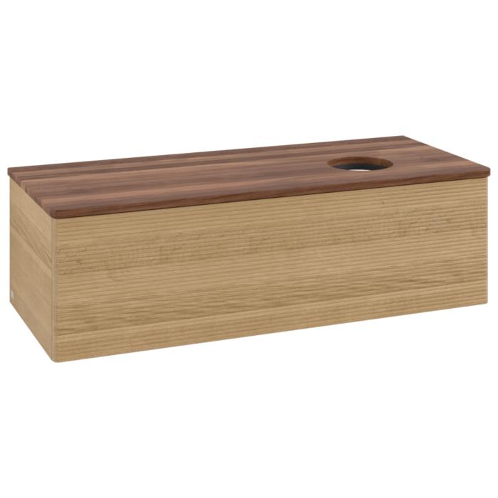 Villeroy & Boch Antao Waschtischunterschrank 1200X360X500Mm K34112HN Mit Struktur Fk/Ap: HN/2
