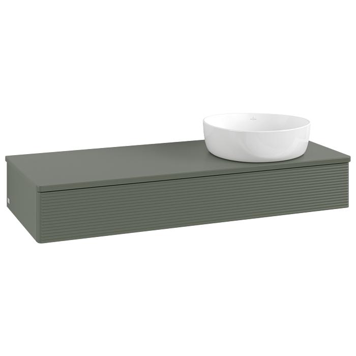 Villeroy & Boch Antao Waschtischunterschrank 1200X190X500Mm L12150HL Mit Beleuchtung Mit Struktur Fk/Ap: HL/0