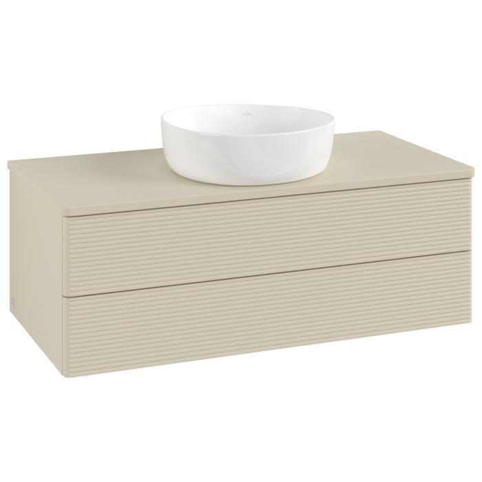 Villeroy & Boch Antao Waschtischunterschrank 1000X360X500Mm K20150HJ Mit Struktur Fk/Ap: HJ/0