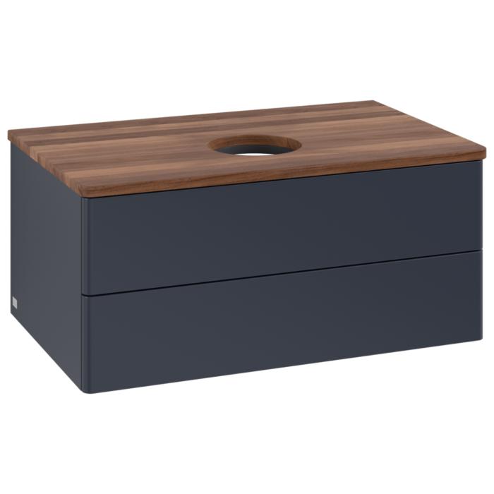 Villeroy & Boch Antao Waschtischunterschrank 800X360X500Mm L19012HG Mit Beleuchtung Fk/Ap: HG/2