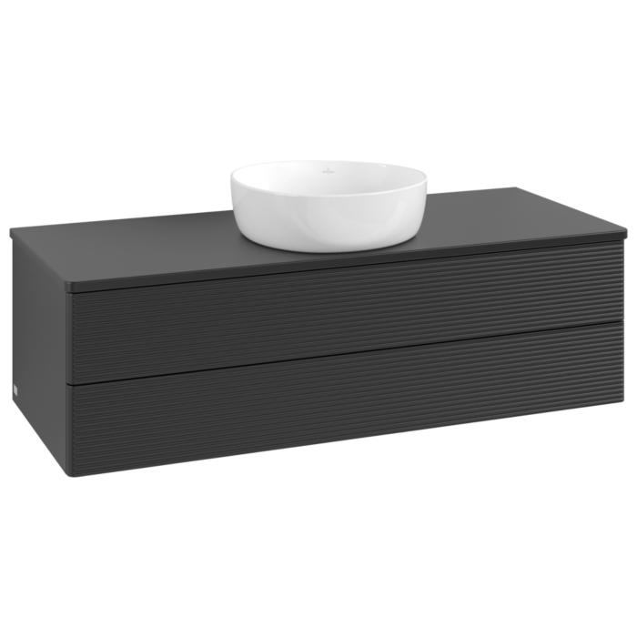 Villeroy & Boch Antao Waschtischunterschrank 1200X360X500Mm L21110PD Mit Beleuchtung Mit Struktur Fk/Ap: PD/0