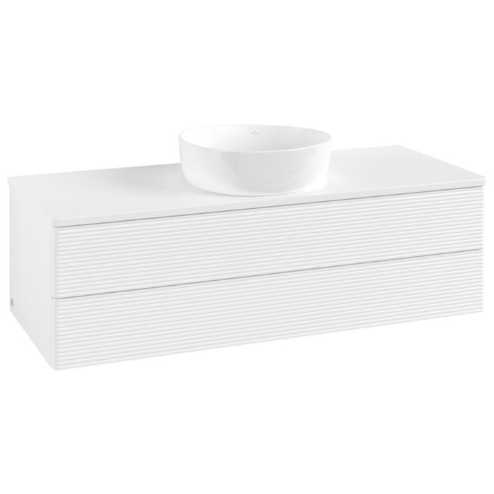 Villeroy & Boch Antao Waschtischunterschrank 1200X360X500Mm L21110MT Mit Beleuchtung Mit Struktur Fk/Ap: MT/0