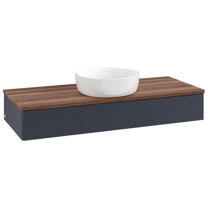 Villeroy & Boch Antao Waschtischunterschrank 1200X190X500Mm K10112HG Mit Struktur Fk/Ap: HG/2