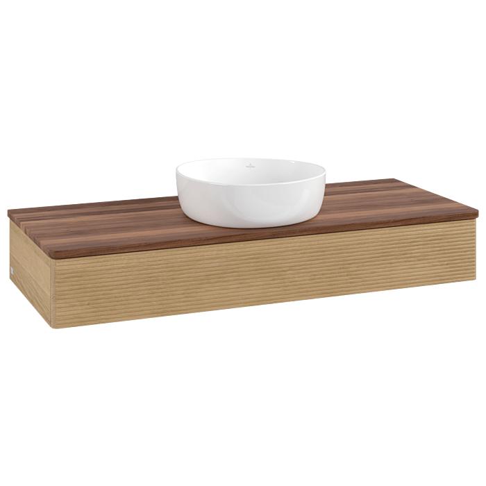 Villeroy & Boch Antao Waschtischunterschrank 1200X190X500Mm K10112HN Mit Struktur Fk/Ap: HN/2