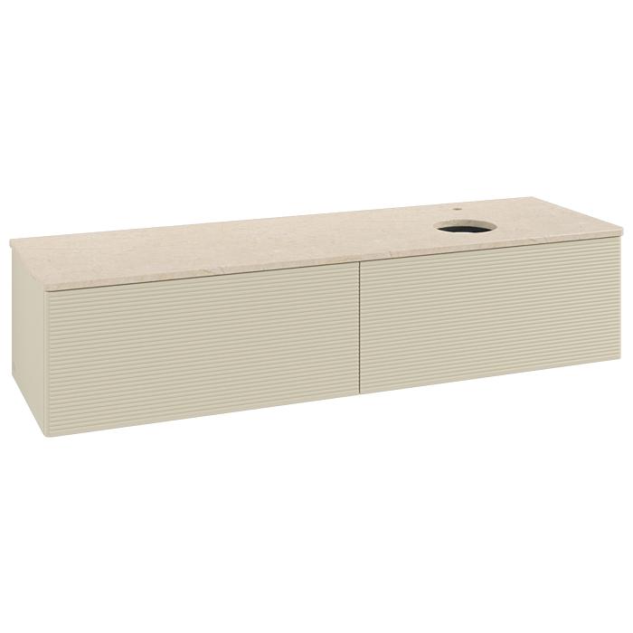Villeroy & Boch Antao Waschtischunterschrank 1600X360X500Mm L38153HJ Mit Beleuchtung Mit Struktur Fk/Ap: HJ/3