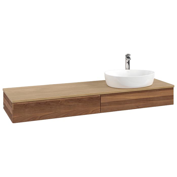 Villeroy & Boch Antao Waschtischunterschrank 1600X190X500Mm L16051HM Mit Beleuchtung Fk/Ap: HM/1