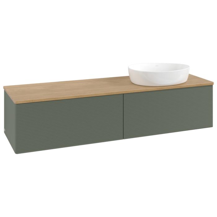 Villeroy & Boch Antao Waschtischunterschrank 1600X360X500Mm K38111HL Mit Struktur Fk/Ap: HL/1