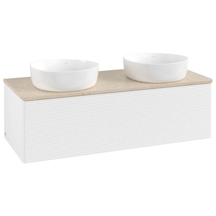 Villeroy & Boch Antao Waschtischunterschrank 1200X360X500Mm K35113MT Mit Struktur Fk/Ap: MT/3